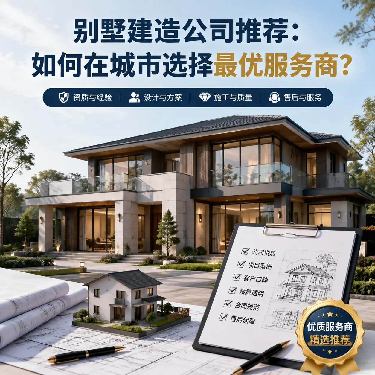 别墅建造公司推荐：如何在 施秉 选择最优服务商？