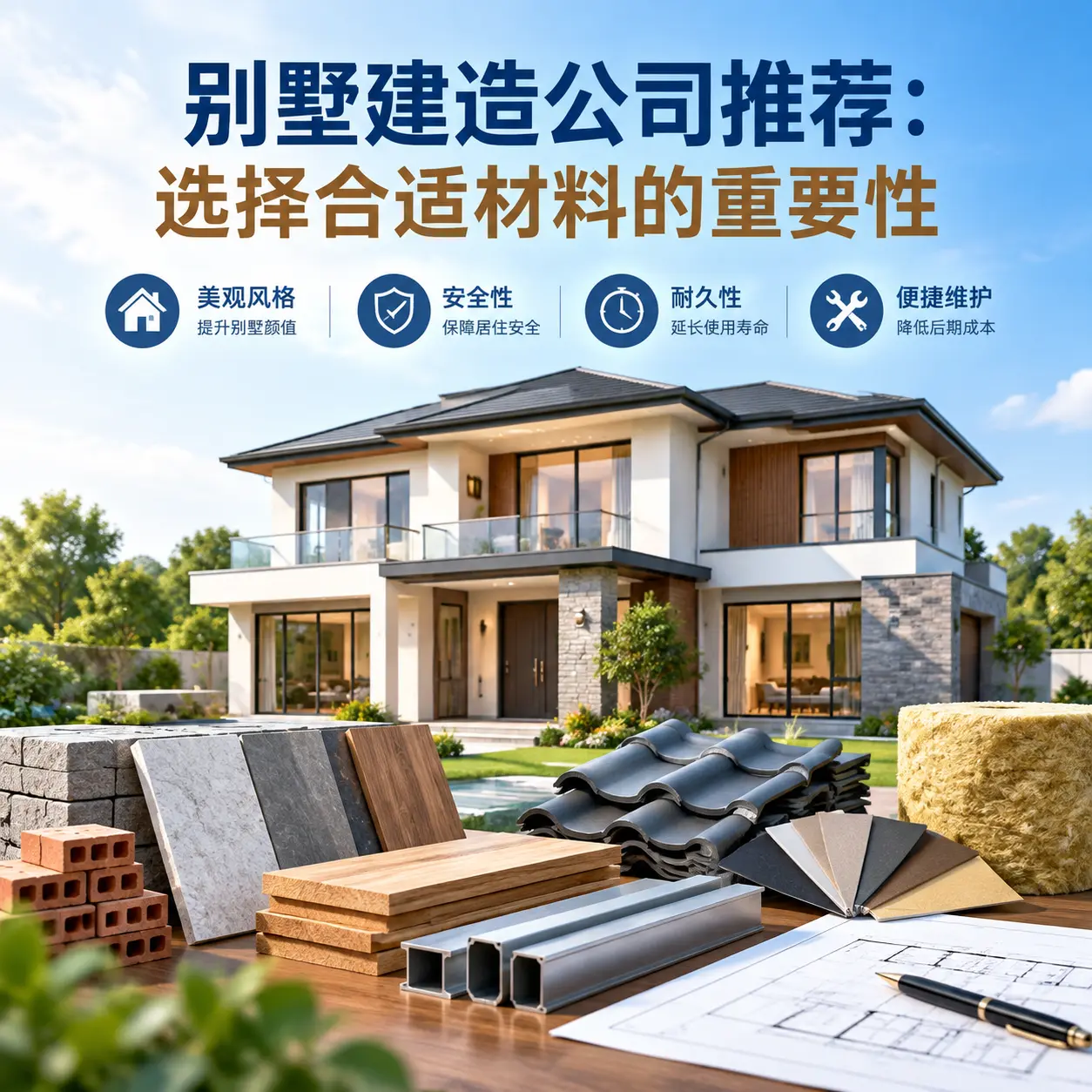 别墅建造公司推荐：选择合适材料的重要性
