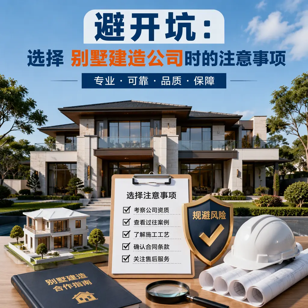 避开坑：选择 施秉 别墅建造公司时的注意事项