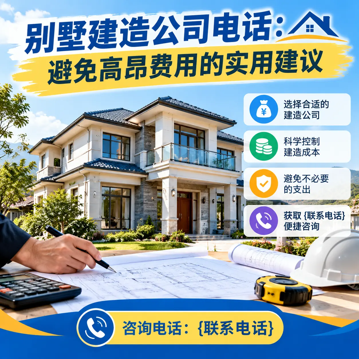 施秉别墅建造公司电话:避免高昂费用的实用建议