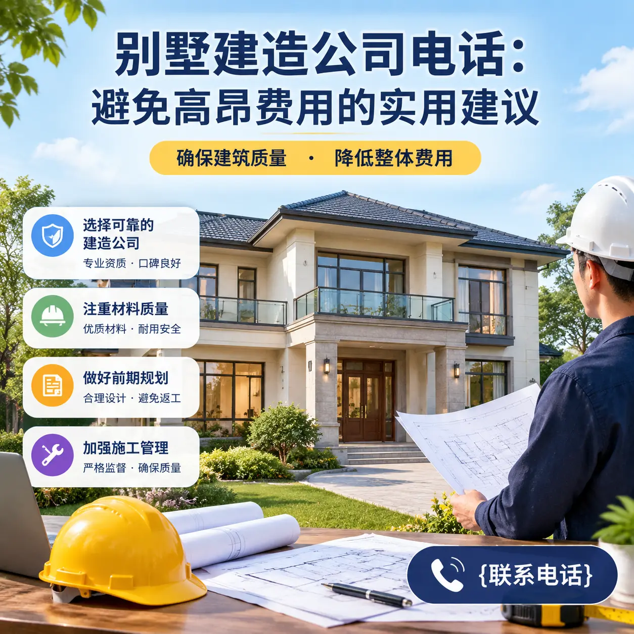 施秉别墅建造公司电话:避免高昂费用的实用建议