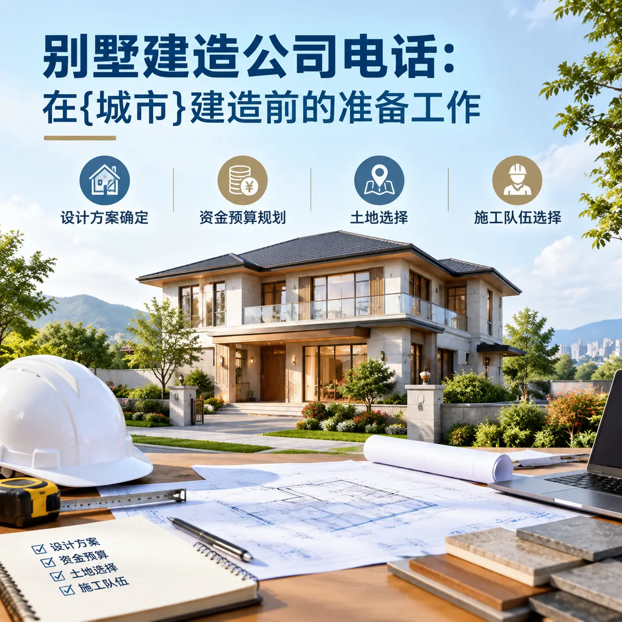 别墅建造公司电话：在施秉建造前的准备工作