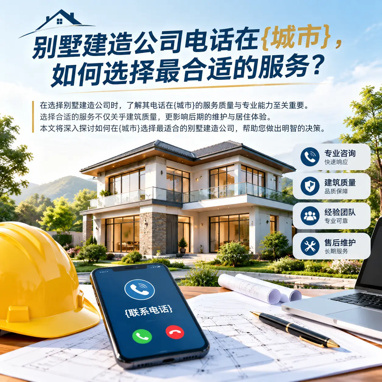别墅建造公司电话在施秉，如何选择最合适的服务？