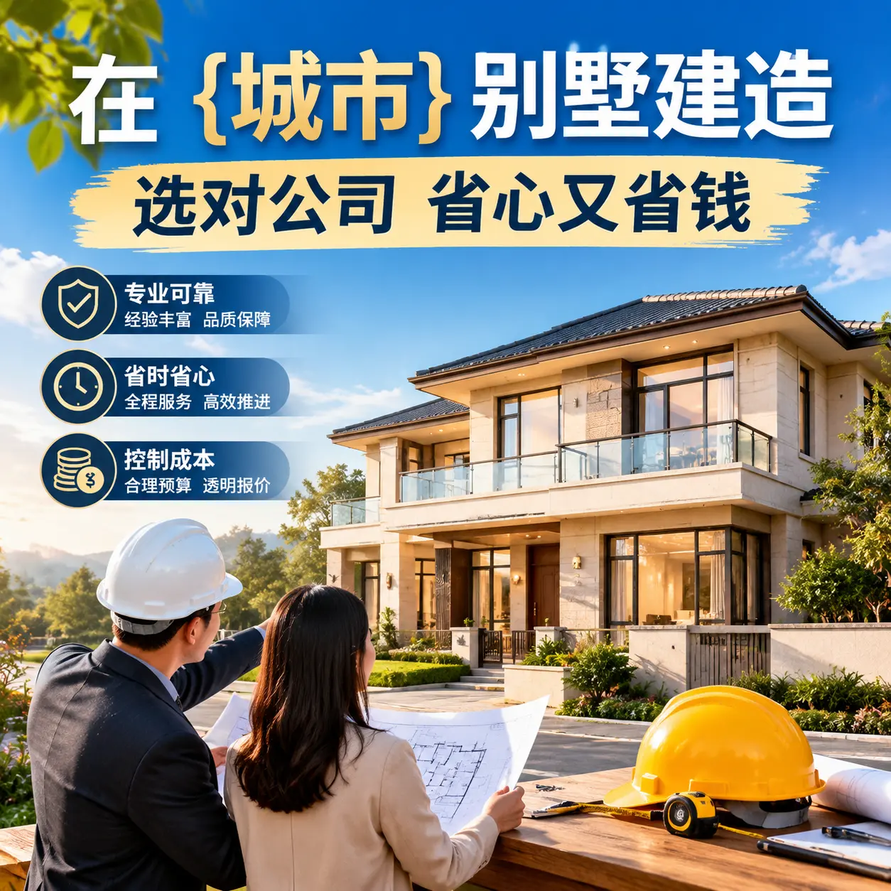 在 施秉 别墅建造,选对公司省心又省钱
