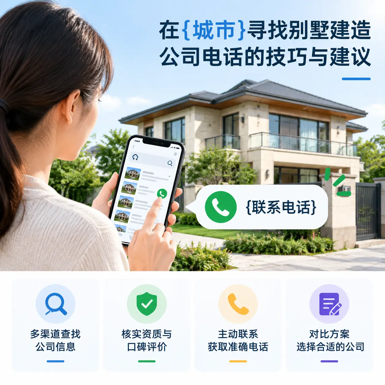 在施秉寻找别墅建造公司电话的技巧与建议