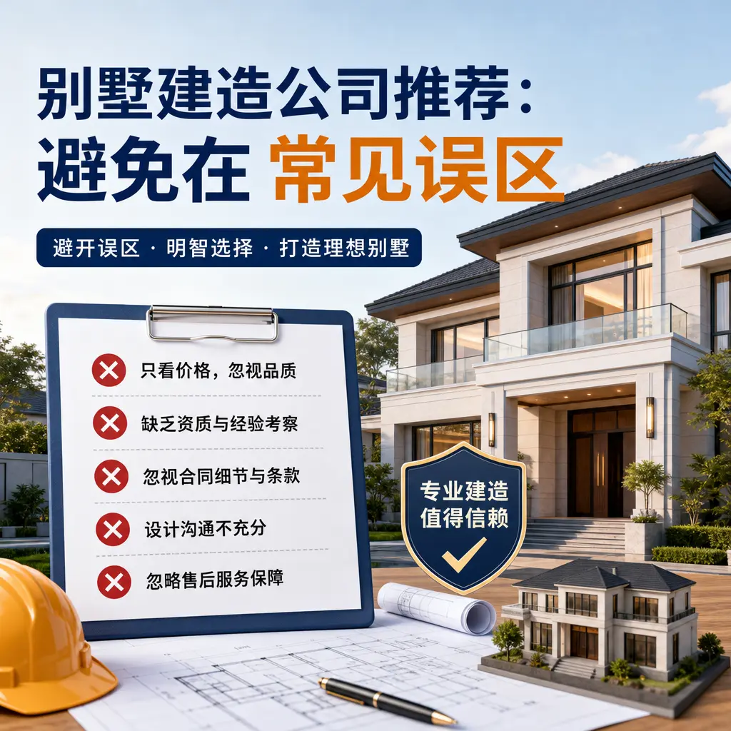 别墅建造公司推荐:避免在 施秉 的常见误区