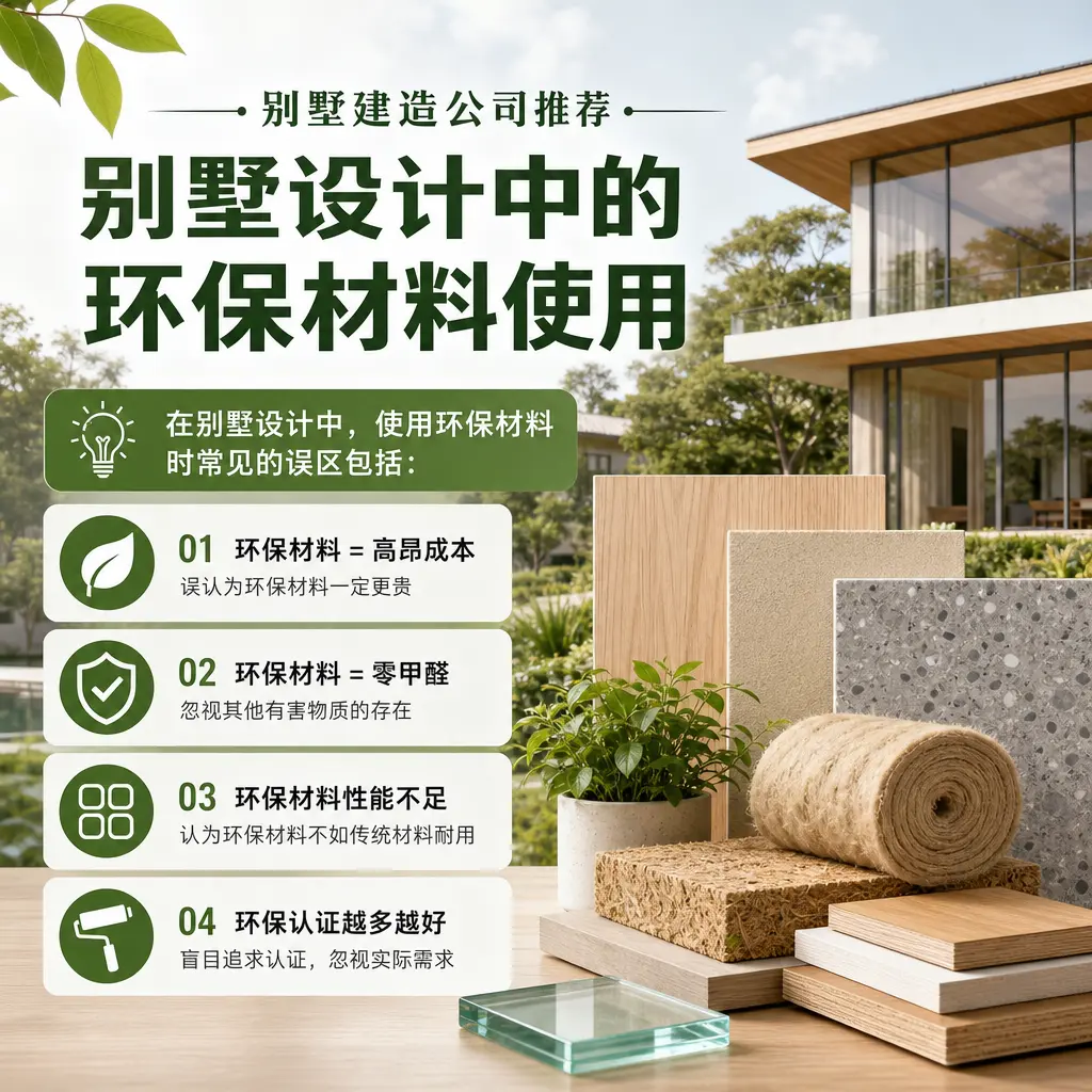 别墅建造公司推荐: 施秉 别墅设计中的环保材料使用