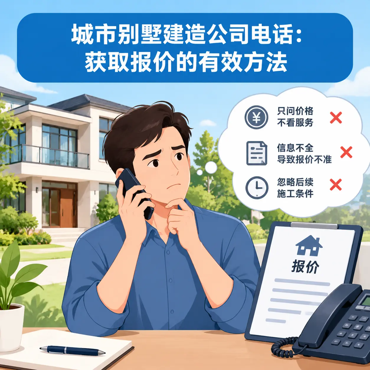 施秉别墅建造公司电话:获取报价的有效方法